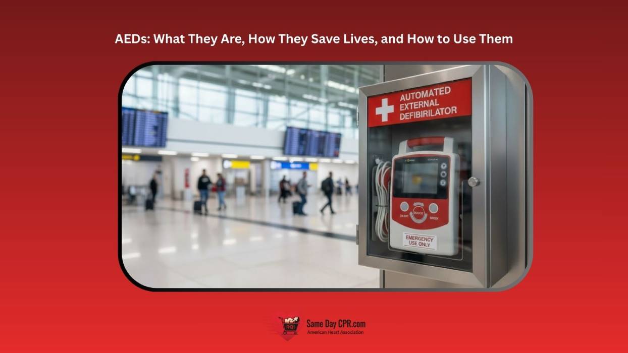 aeds what they are, how they save lives, and how to use them