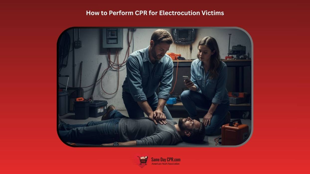 how to perform cpr for electrocution victims