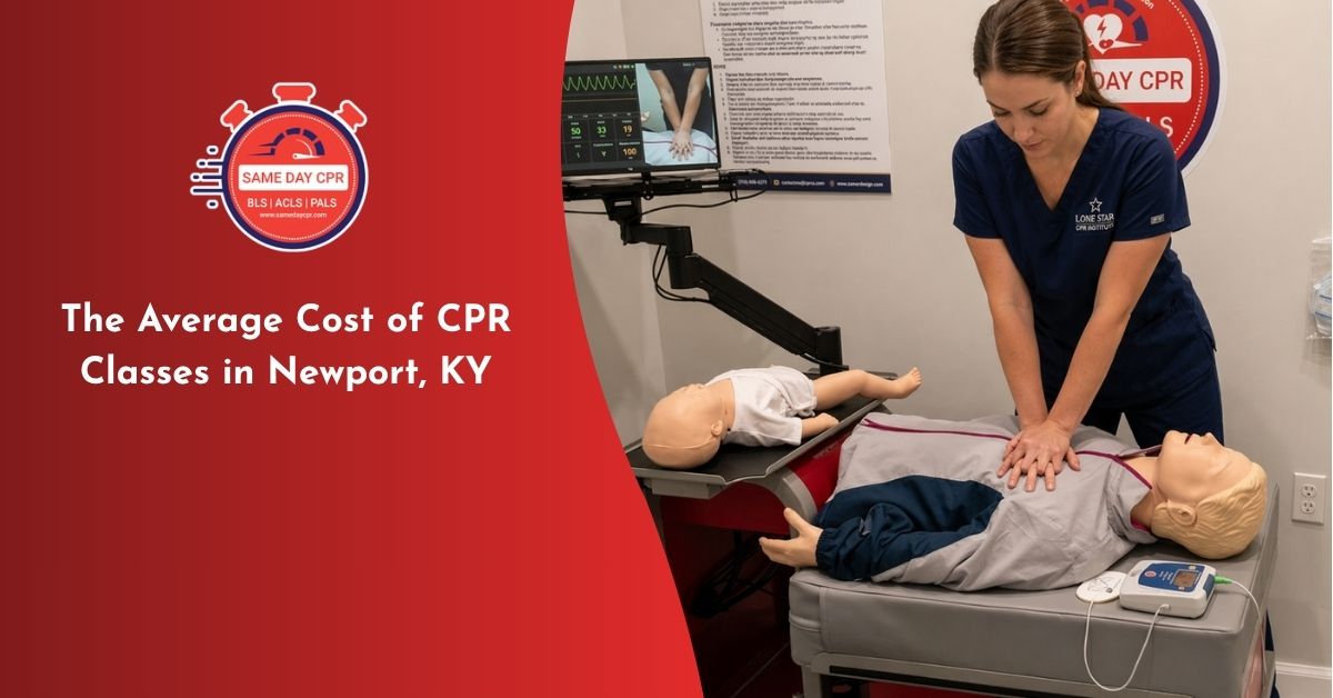 average cost cpr classes newport