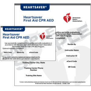 AHA Heartsaver First Aid CPR AED Classes | Flexible Scheduling